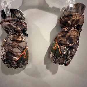 Womens Camouflage Insulated Gloves